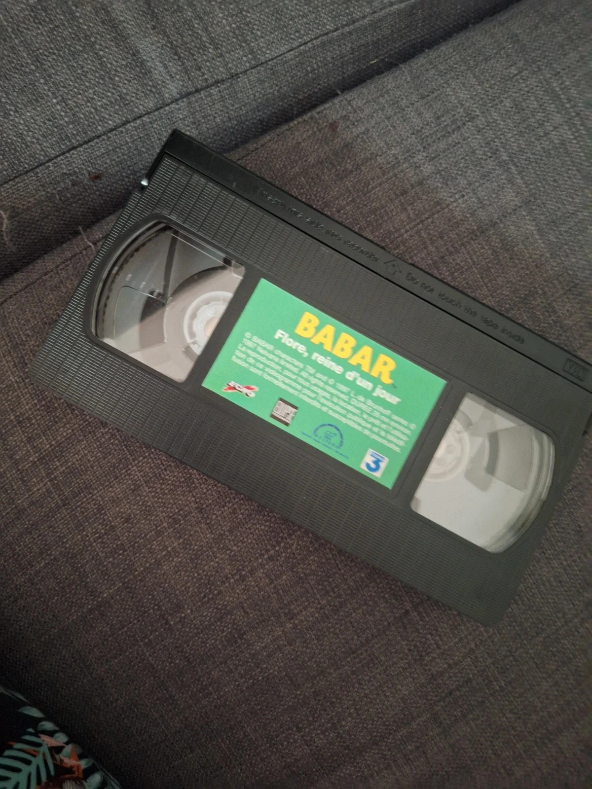 Cassette VHS Babar Flore koningin voor een dag tweedehands – photo 3